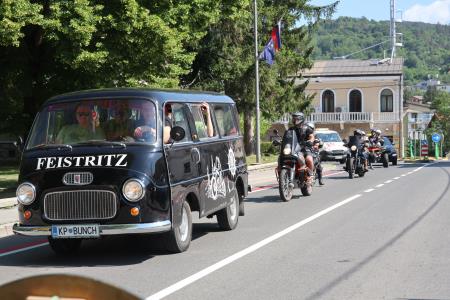 Dan varnosti v prometu 23 Moto klub Feistritz povorka